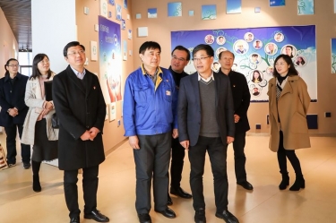 浙江省民政厅领导到星空体育官方登录入口开展“三服务”活动