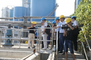 浙江省生态环境厅一行到莅临星空体育官方登录入口考察指导