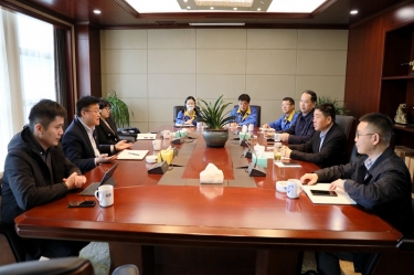平湖市委常委、副市长戴振一行莅临星空体育官方登录入口调研指导