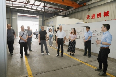 实地观摩促交流 技能赋能助发展 | 山东省淄博市淄川区总工会党组成员、副主席冯进明一行莅临星空体育官方登录入口调研交流